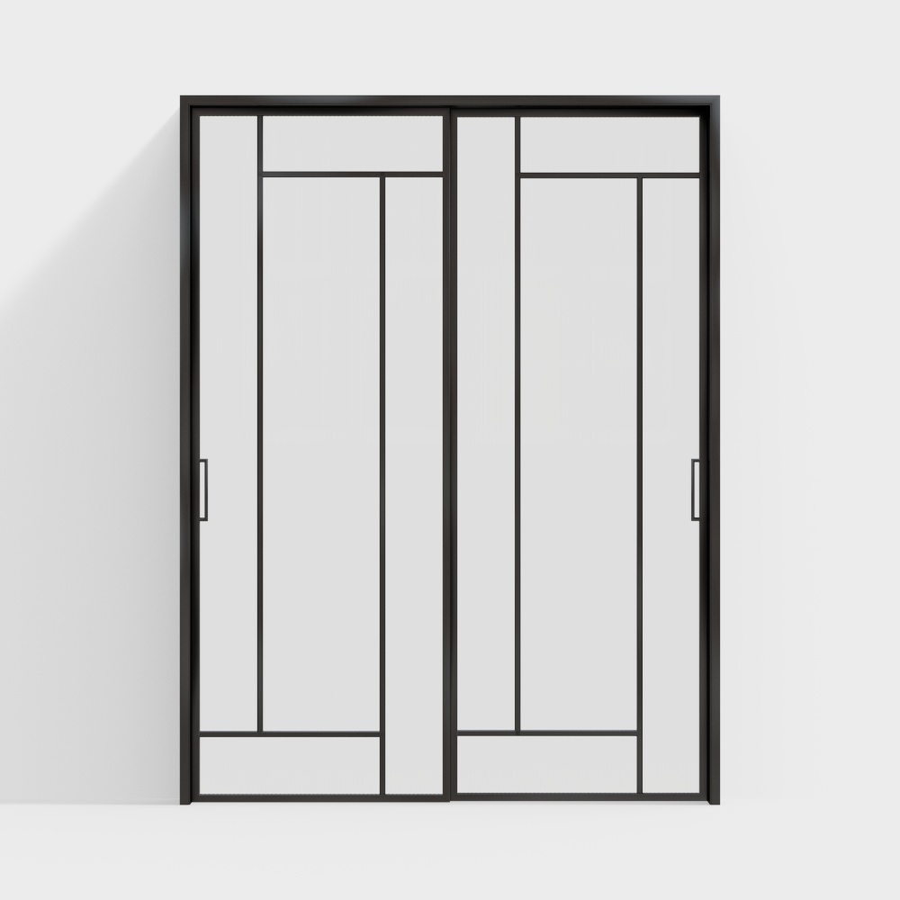 Стеклянные раздвижные двери