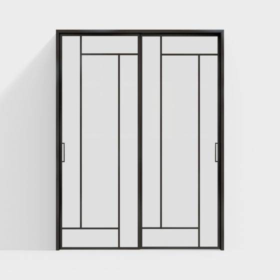 Стеклянные раздвижные двери