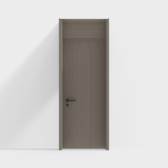 単一の木製ドア