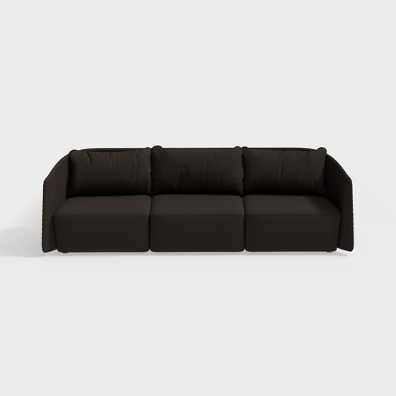 Urban Comfort Sofa 3D model