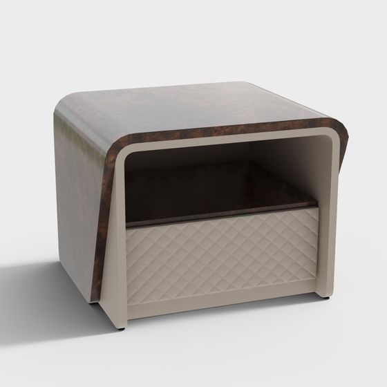 Urban Corner Side Table 3D model for Modern Spaces