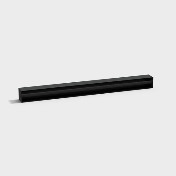 Black AC Socket 3D Model