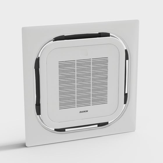 Minimalist Daikin Air Vent 3D Model
