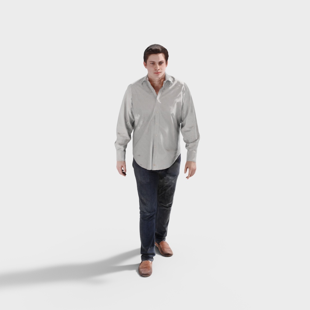 European and American Middle-aged Leisurewear Men