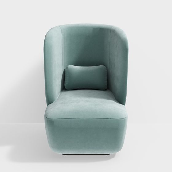 Elegant Low Poly 3D Model Chair for Modern Interiors