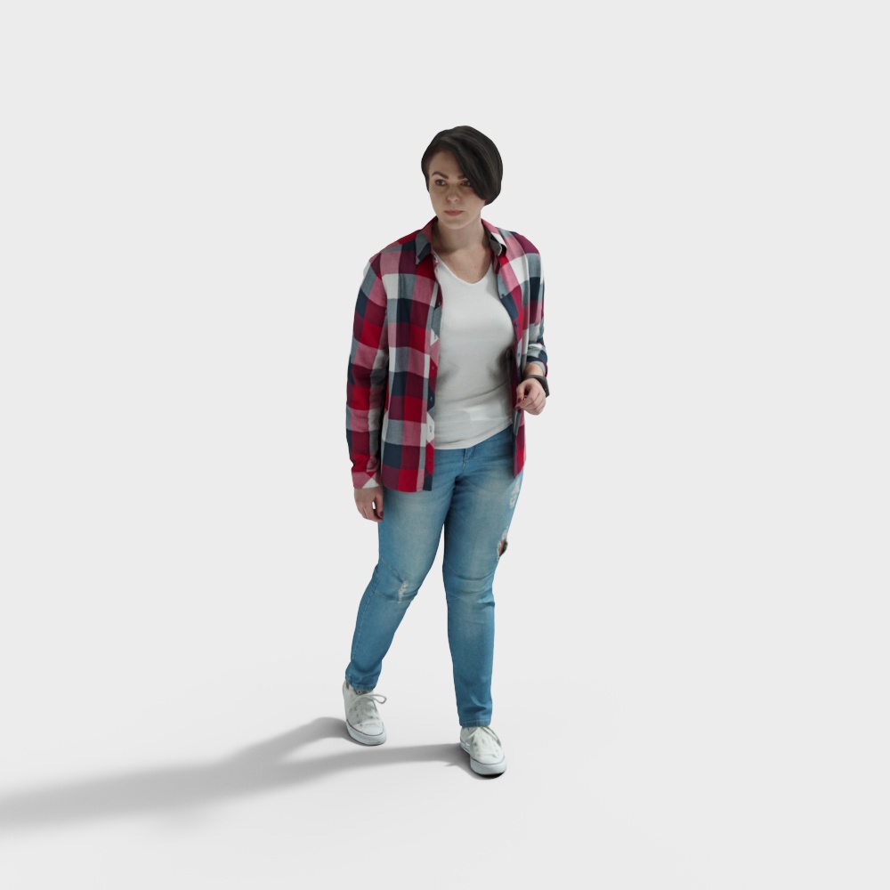 Modern Urban Character 3D model for Creative Projects