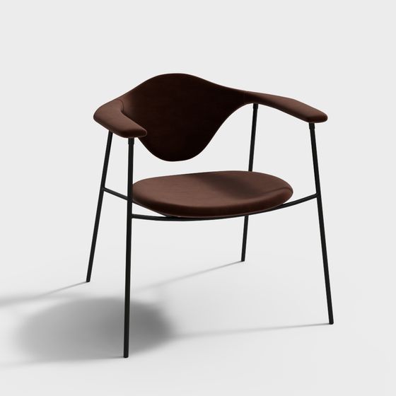 Sedia da Pranzo GUBI Masculo