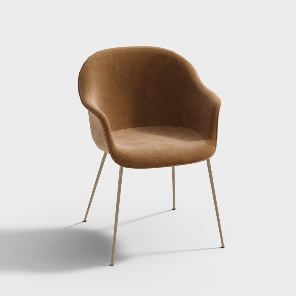 GUBI Bat Dining Chair - With Cushion