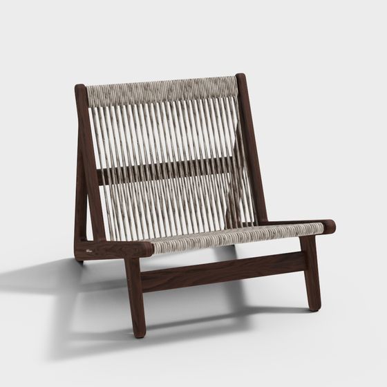 Cozy Weave Chair 3D model