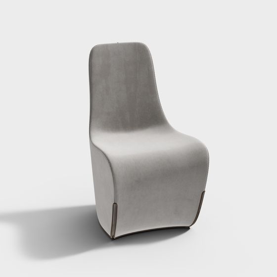 Streamlined Sofa Chair 3D model