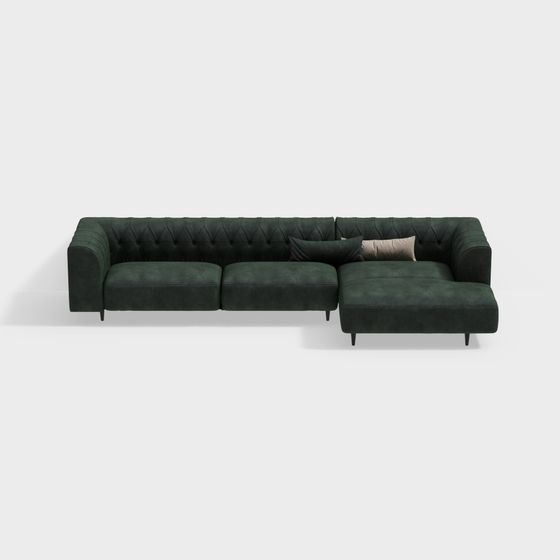 Eclipse Corner Sofa 3D model