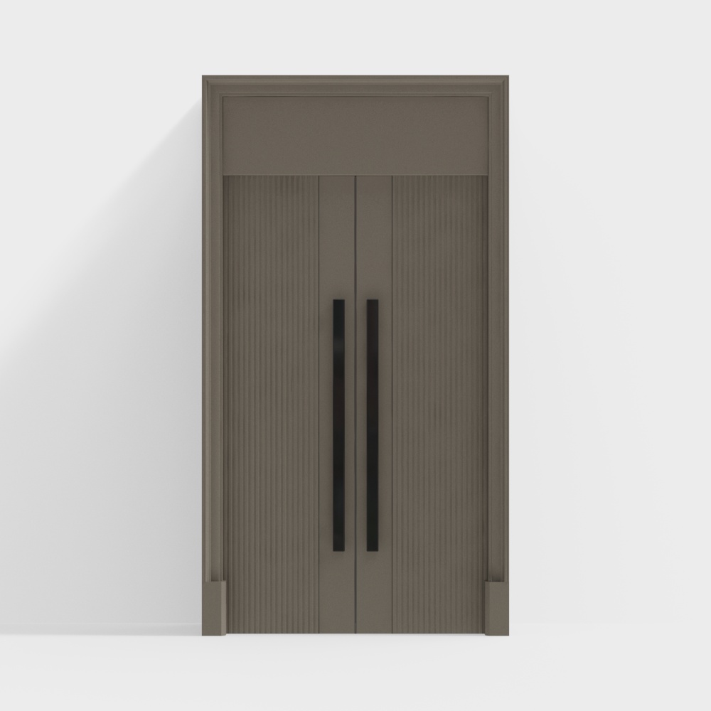 Porta a doppia apertura moderna