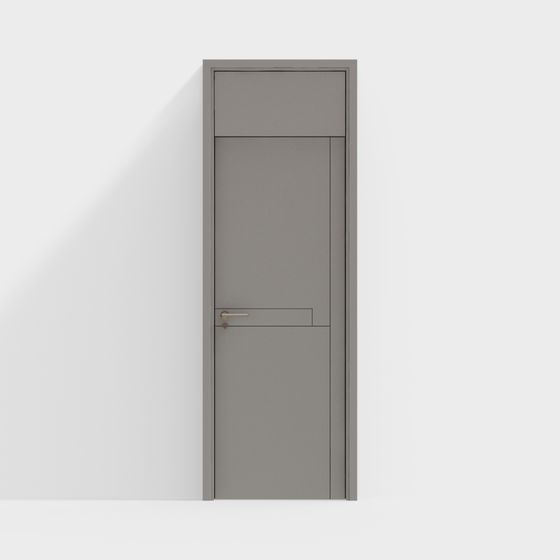 Urban Gate 3D model - Modern Minimalist Door Design