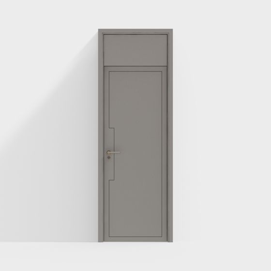 Urban Door 3D model: Modern Minimalist Design