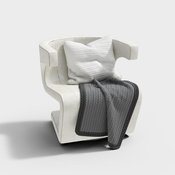 Comfort Corner Chair 3D model
