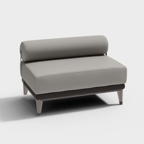 Urban Comfort 3D Model Sofa