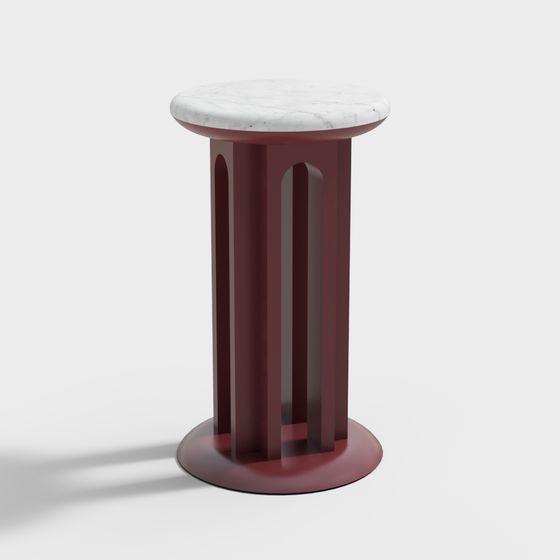 Elegant Round Table 3D model for Modern Aesthetics