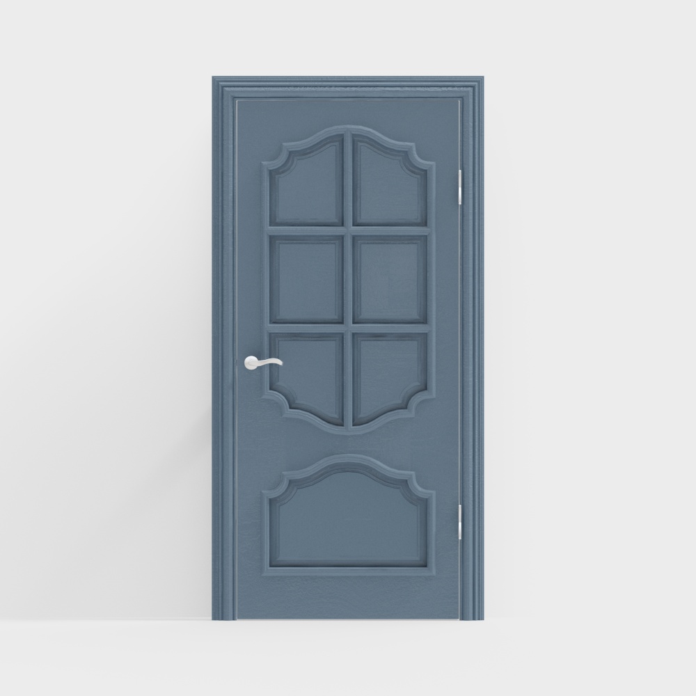 Porta singola europea minimalista