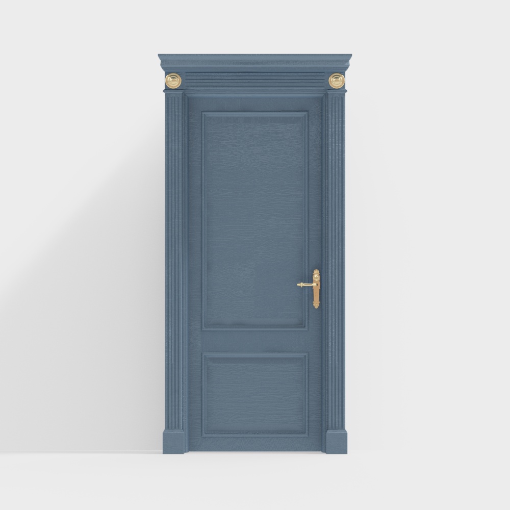 Minimalist European Single Door