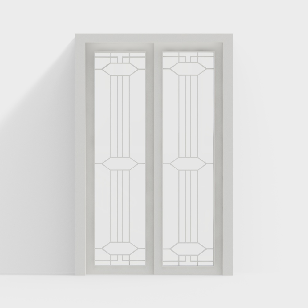 Fenêtre décorative moderne