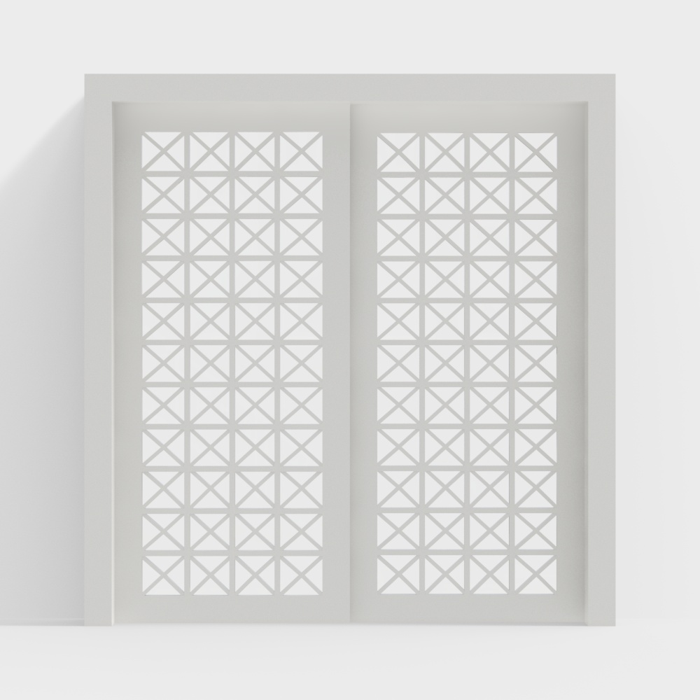 Jendela dekoratif modern