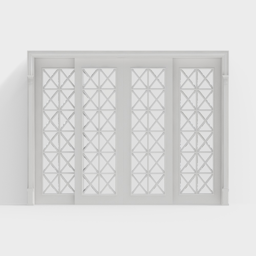 Ventana decorativa moderna