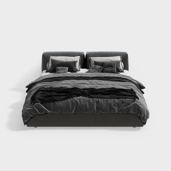 เตียงนอนคู่สไตล์โมเดิร์น (1)