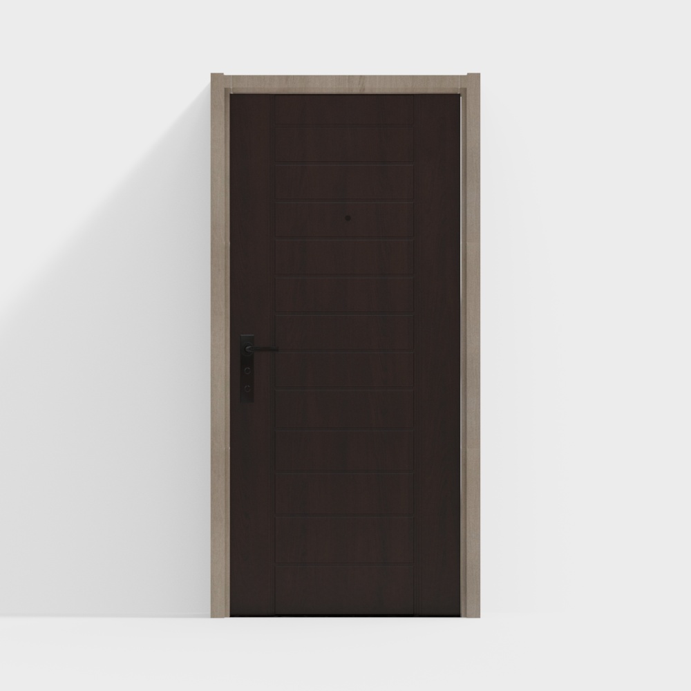 Современная одна дверь для входа