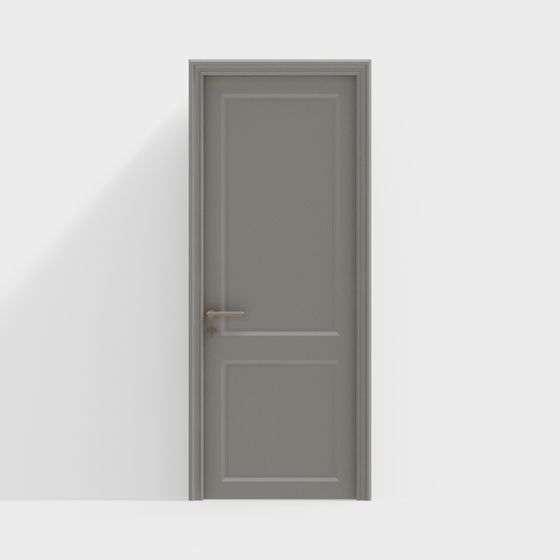 Elegant Minimalist 3D Door Model