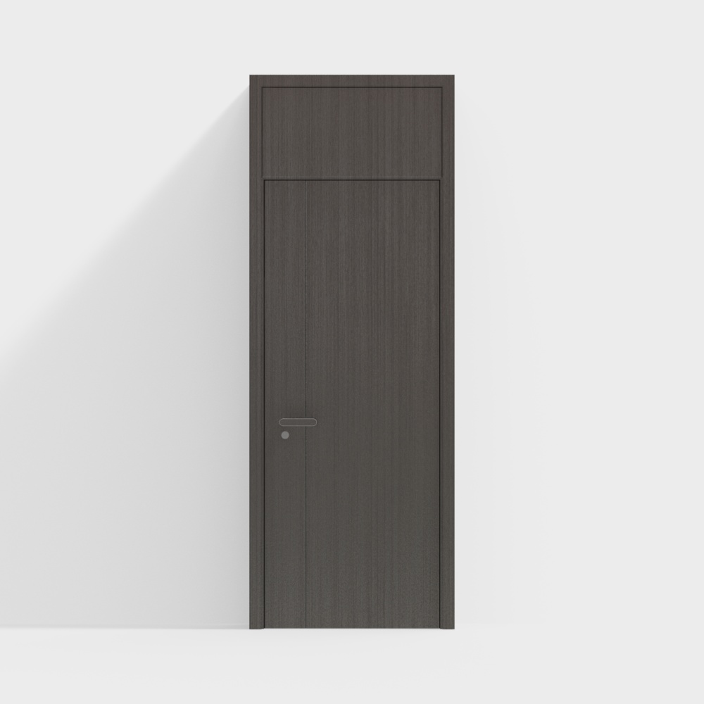 Modern Solid Wood Single Door