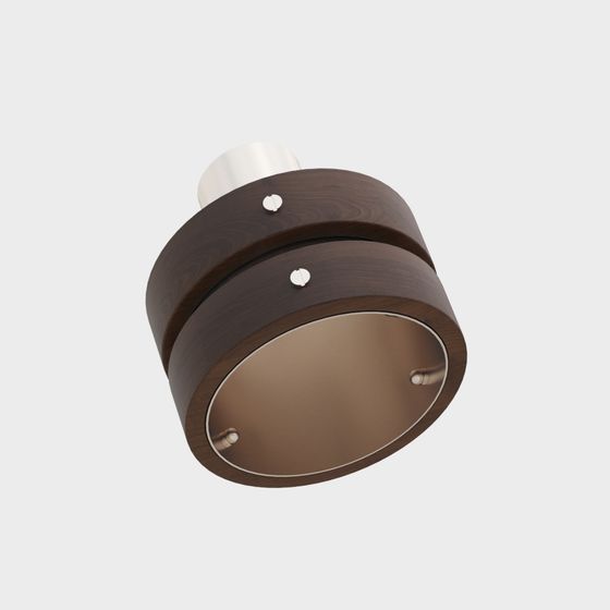 Wooden Ceiling Light 3D model