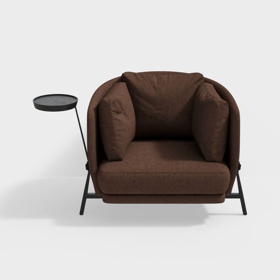 Cozy Lounge Chair 3D model