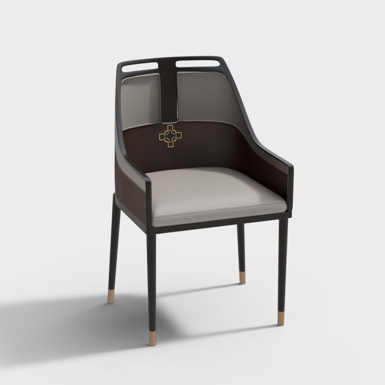 Stylish Low-Poly Chair 3D model for Modern Interiors