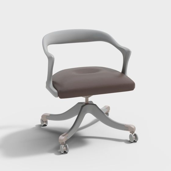 Modern Minimalist Office Chair 3D model