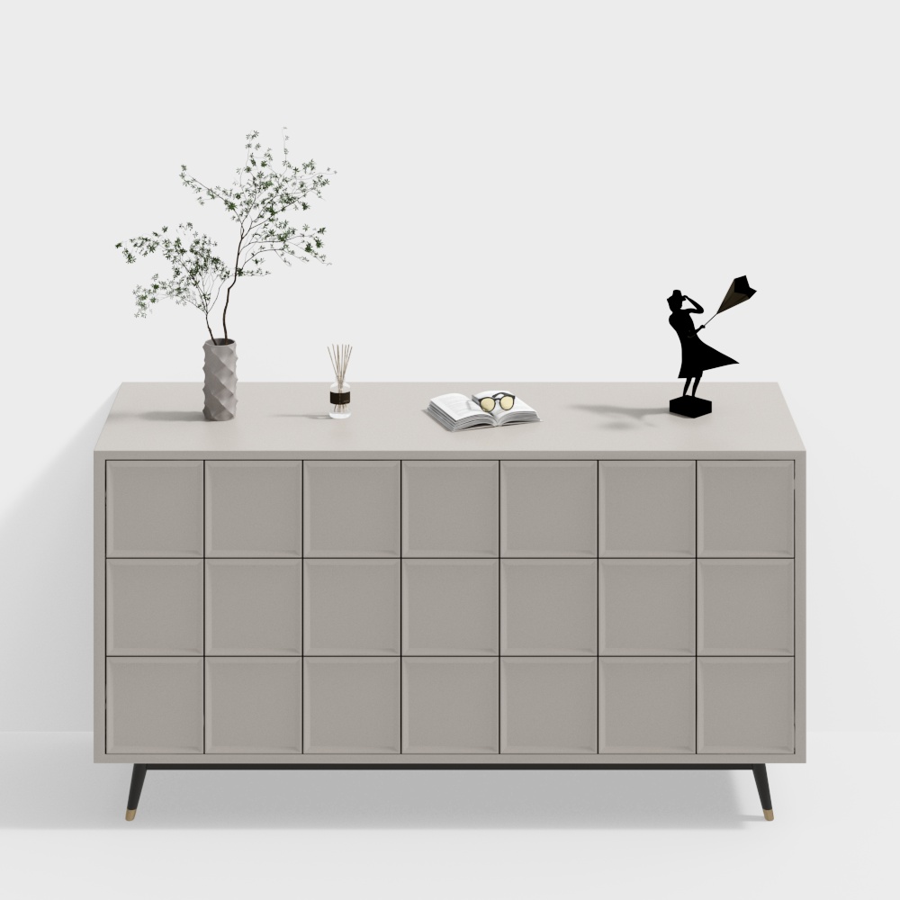 Modern Dresser Low Cabinet