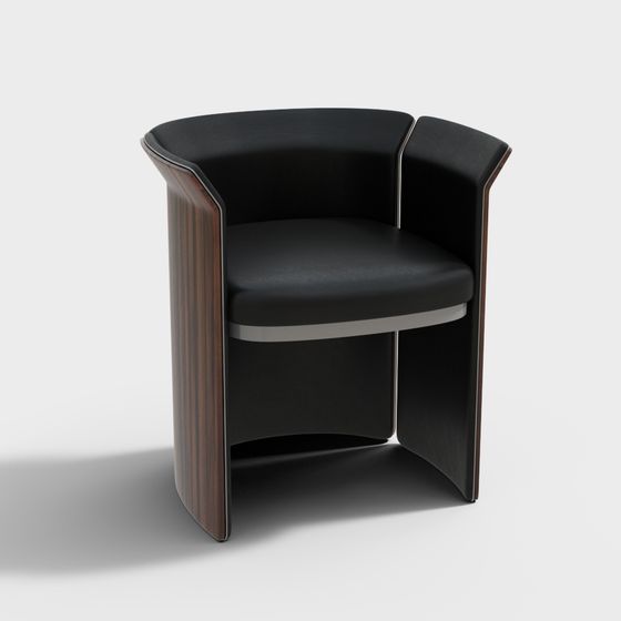 Urban Retreat Chair 3D model for Modern Spaces