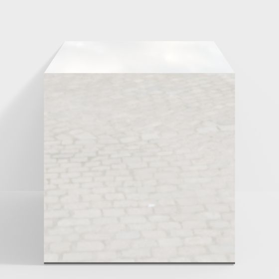 Modern Low-Poly Cube 3D model