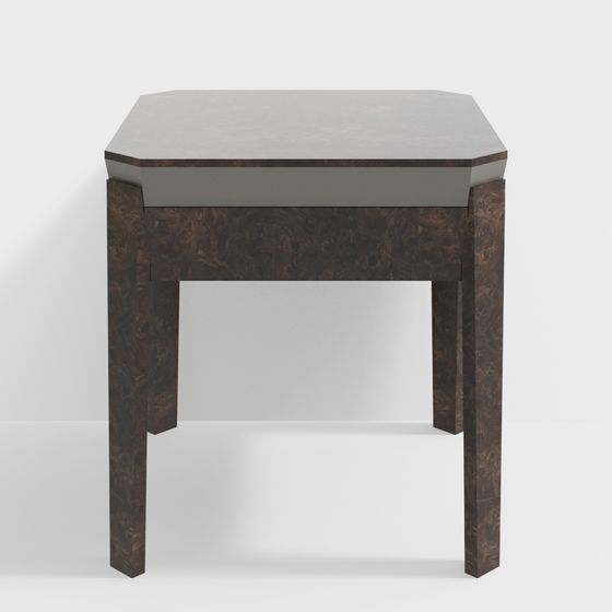 Elegant Side Table 3D model