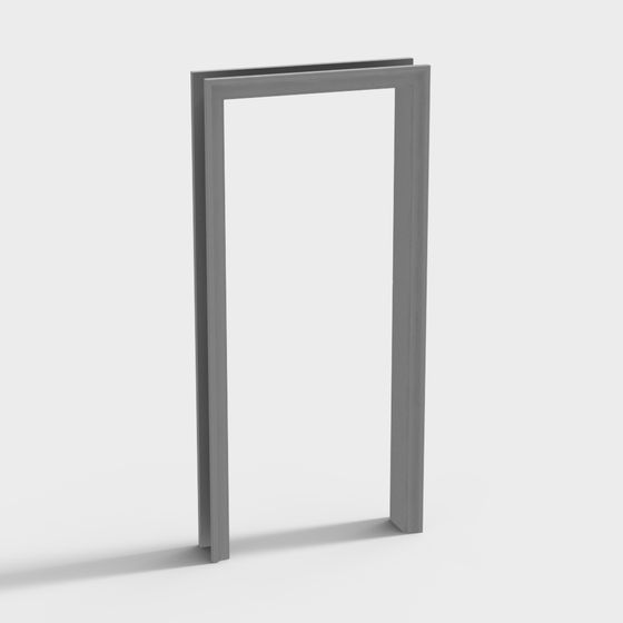Elegant Door Frame 3D model for Modern Interiors