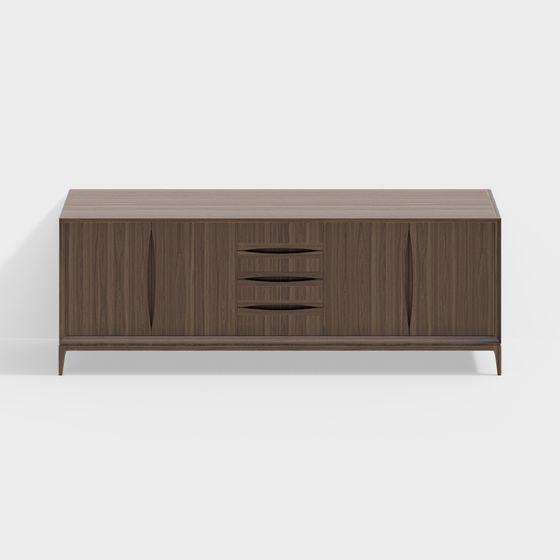 Urban Living Room TV Cabinet 3D model