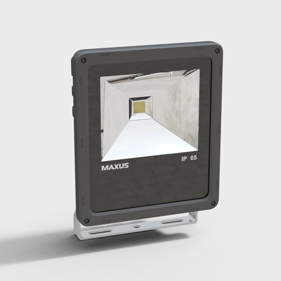 MAXUS LED Spotlight 3D model for Dynamic Urban Lighting