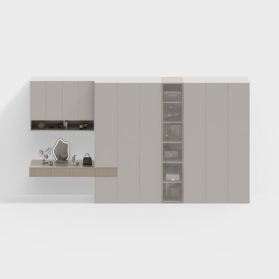 Urban Elegance Wall Unit 3D model