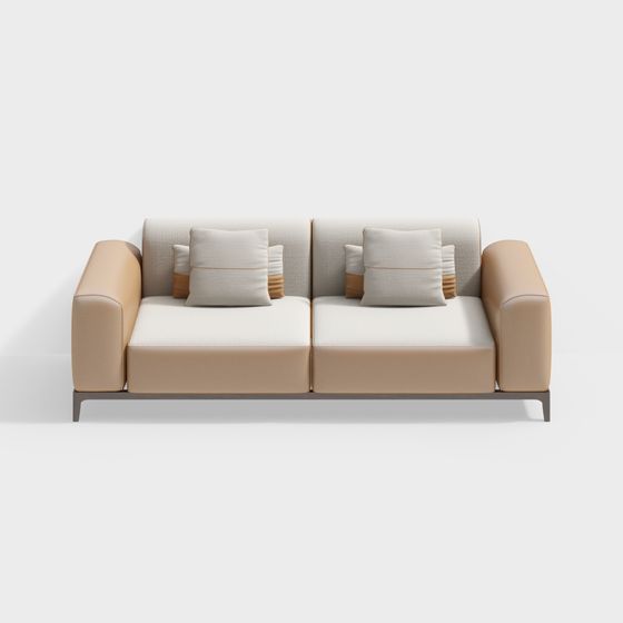 Urban Comfort 3D model Sofa for Modern Interiors
