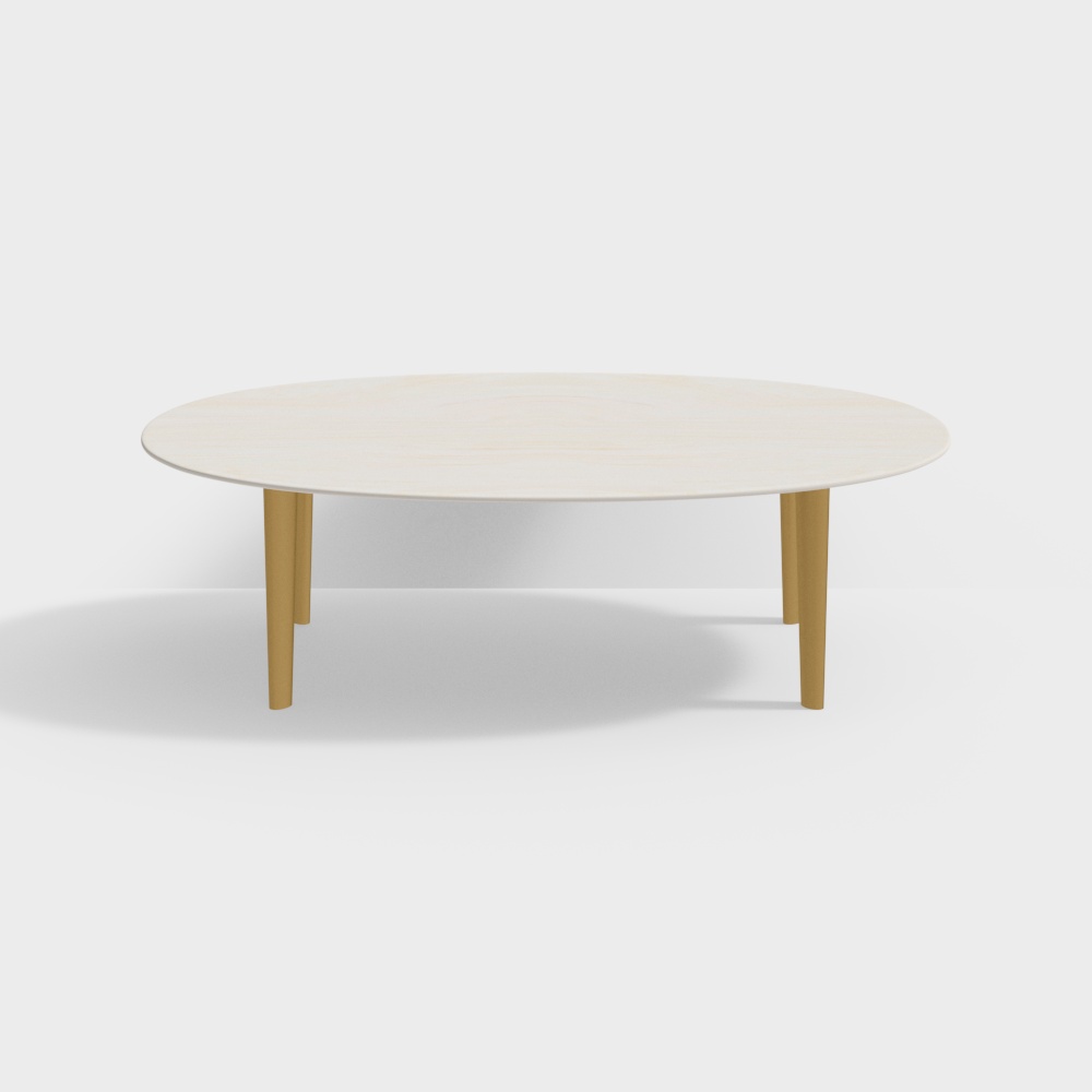 HERMES Crafts Oval Table 1