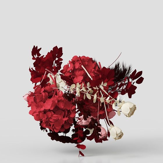 Autumn Bouquet 3D model for Creative Projects