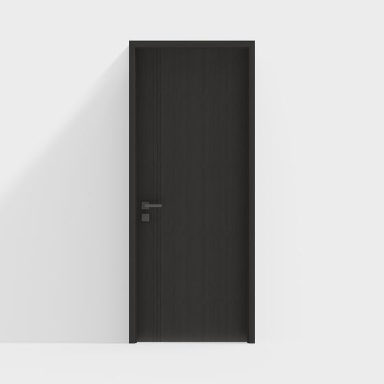 Urban Door Low-poly 3D model