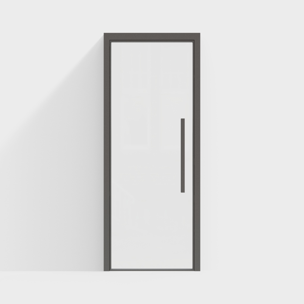 モダンシングルドアガラス