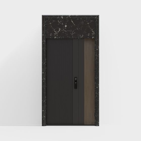 Urban Elegance Door 3D model