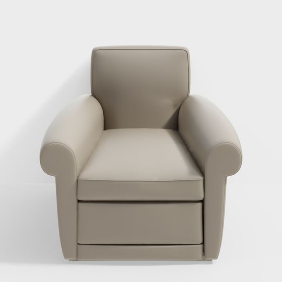 Cozy Corner 3D model Chair for Modern Spaces
