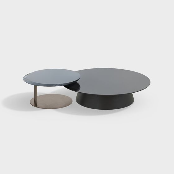 Floating Round Table 3D model